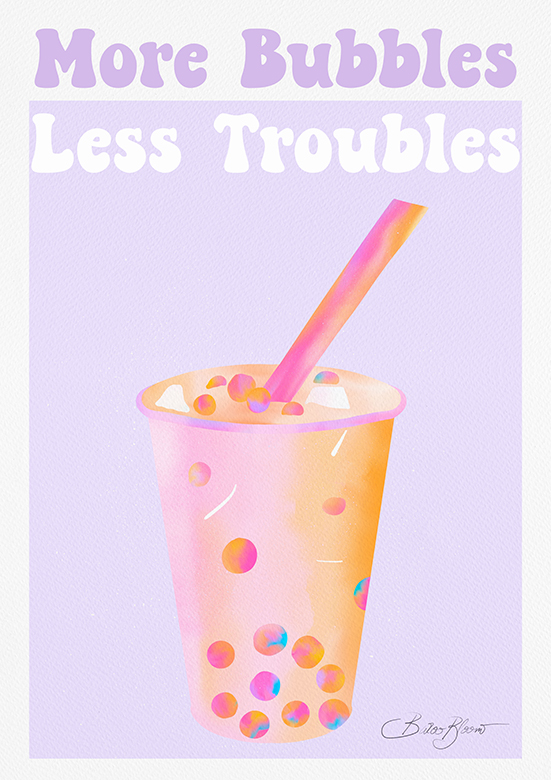 More Bubbles Less Troubles