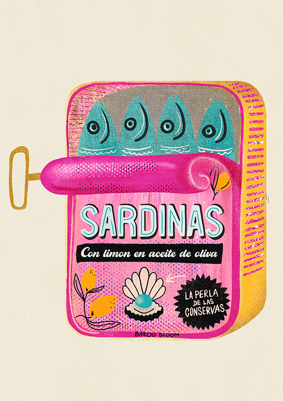 Sardinen - Beige