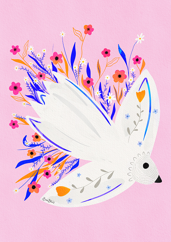 Seemöwe - Pink