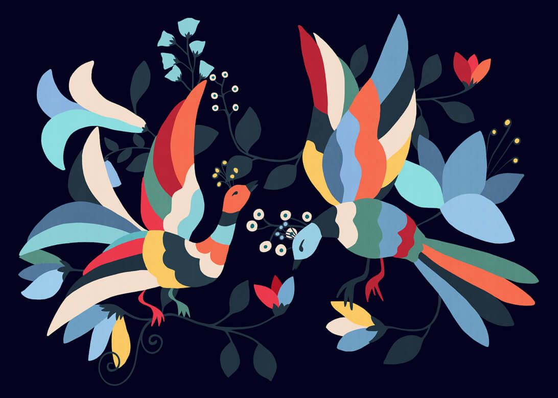 Otomi 03 - blau