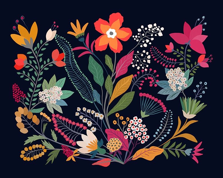 Floral Mexican