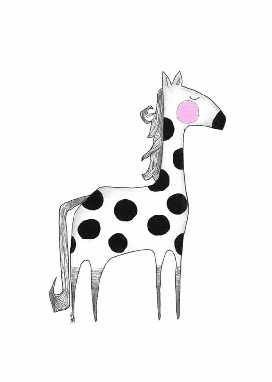 Das gepunktete Pferd