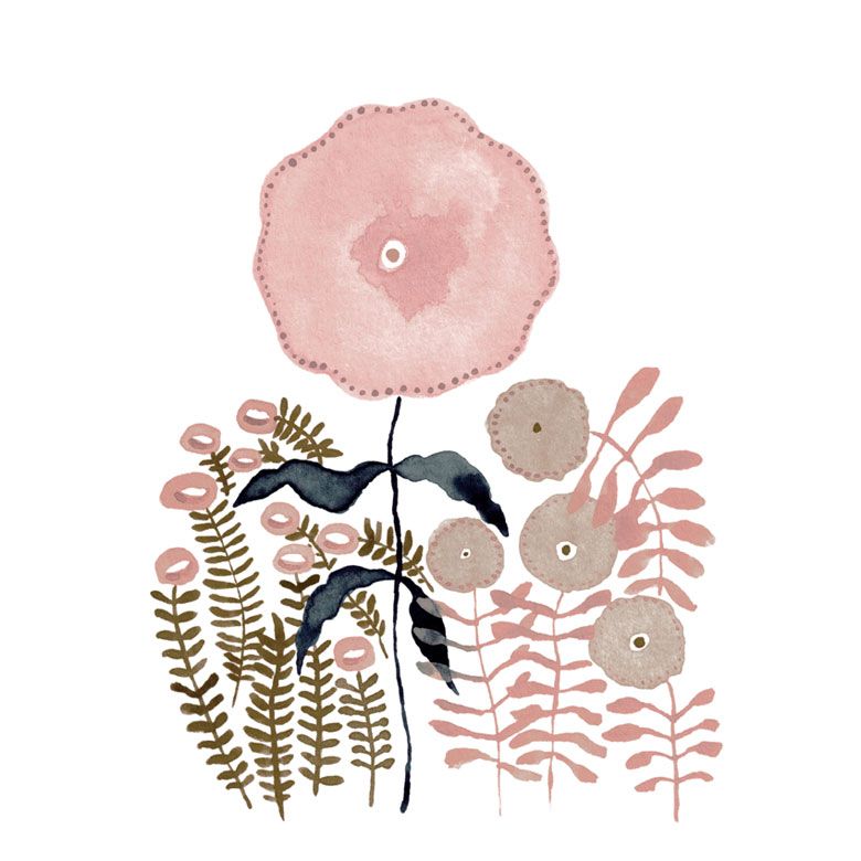 Aquarell Blumen