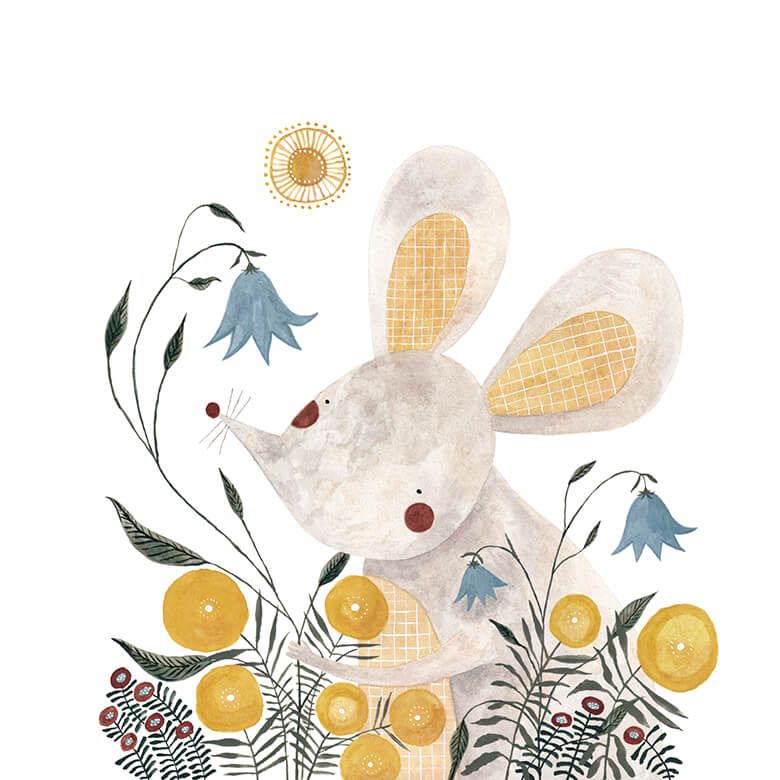 Blumenmaus