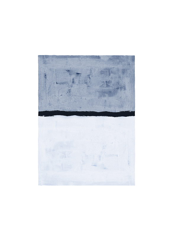 Abstrakter ruhiger Horizont