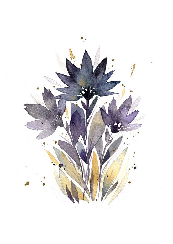 Zarte Herbstblumen