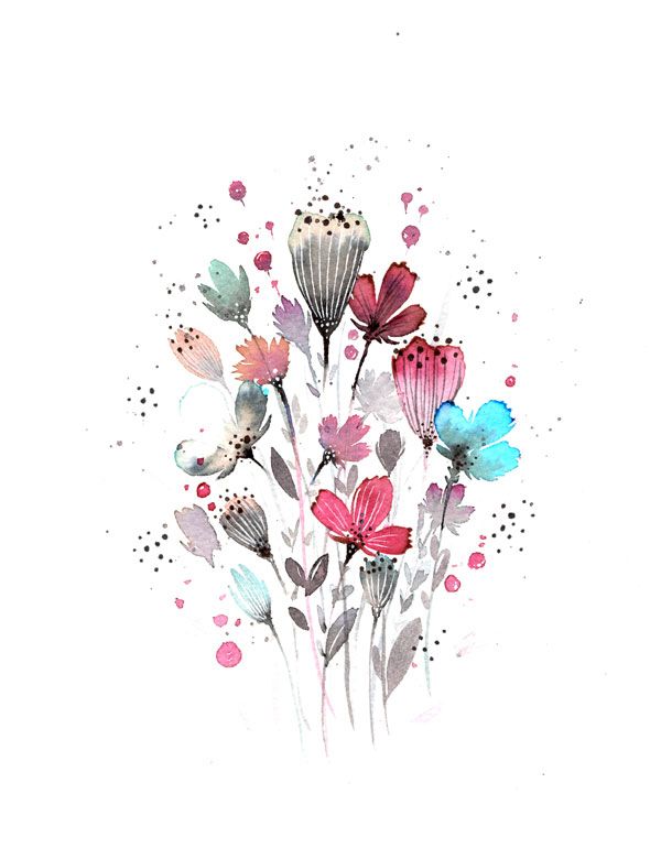 Zarte Frühlingsblumen