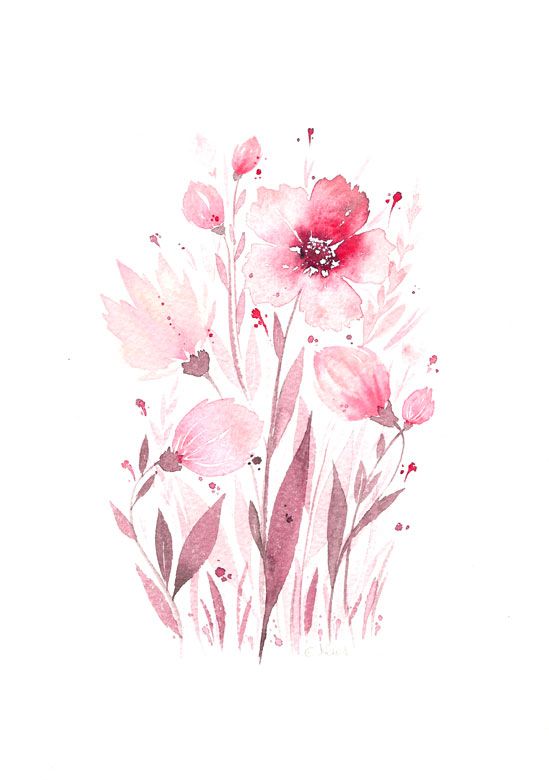 Zarte rosa Blüten