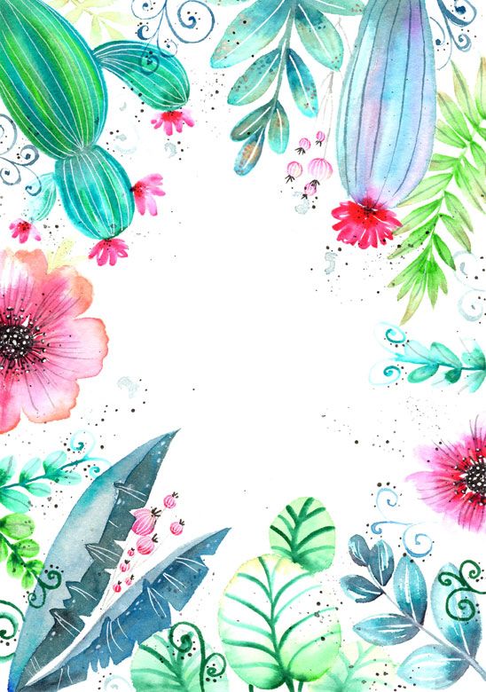 Tropische Blumen