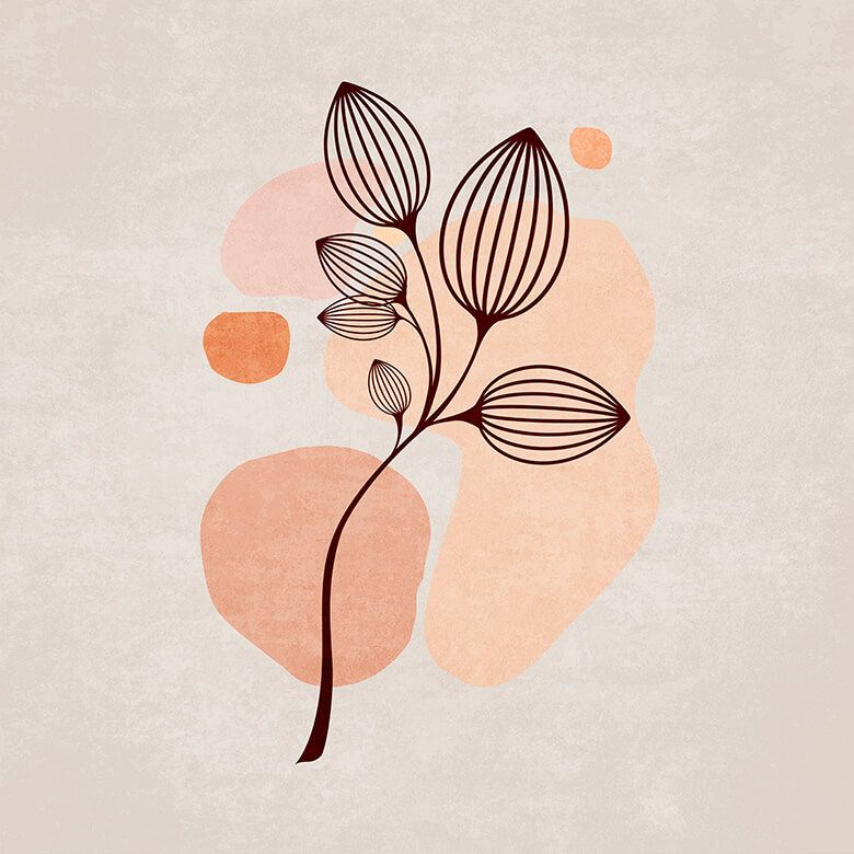Boho Blätter 06