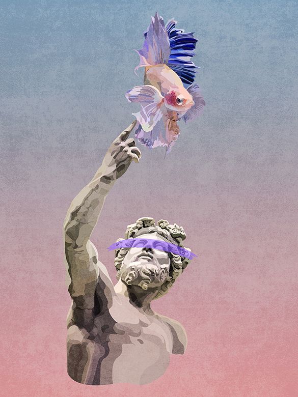 Traum einer Statue
