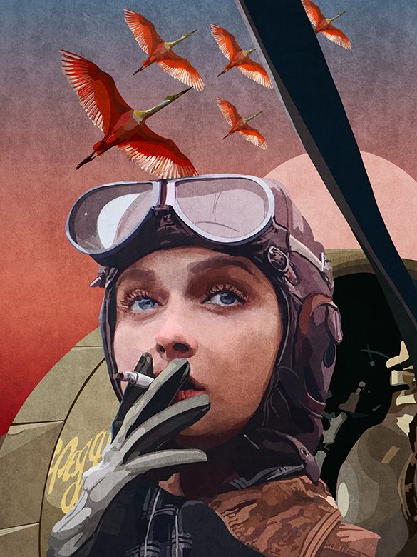 Vintage Pilotin