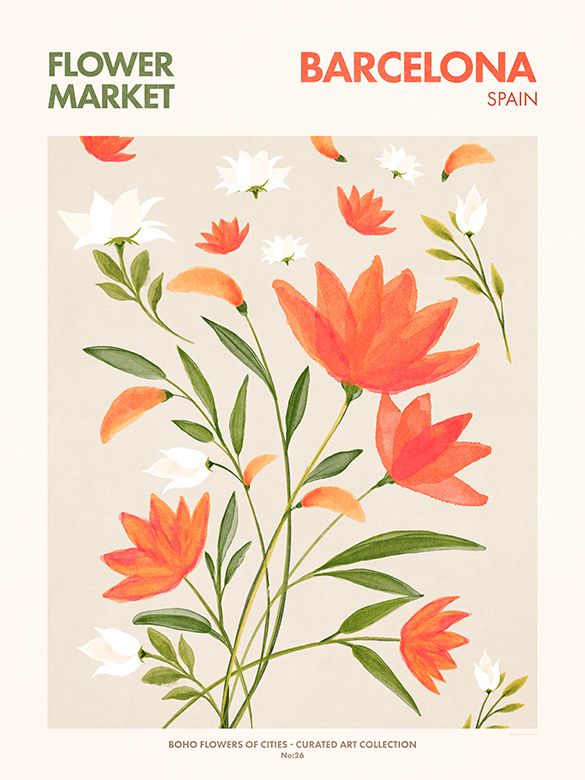 Blumenmarkt - Barcelone