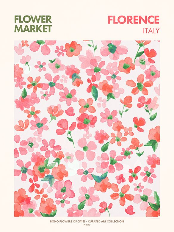 Blumenmarkt - Florenz