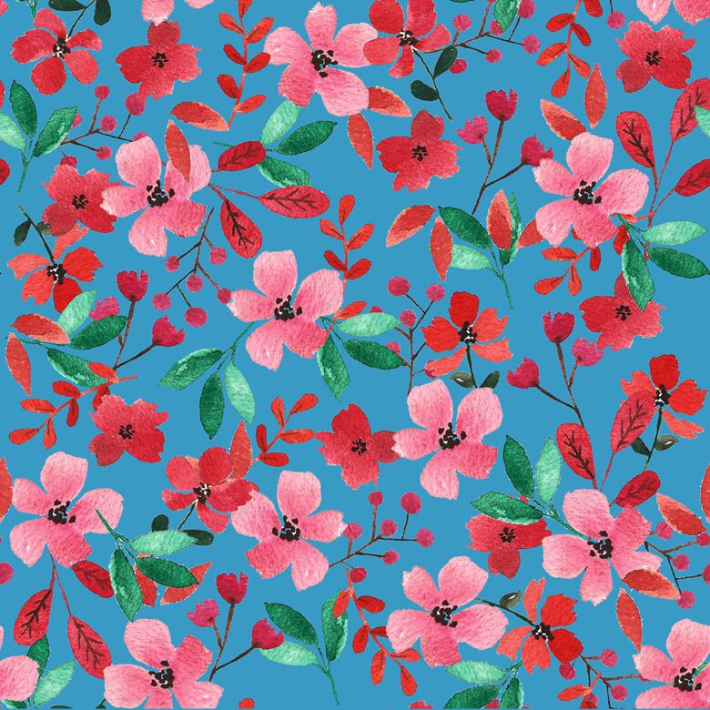 Blüten – blau