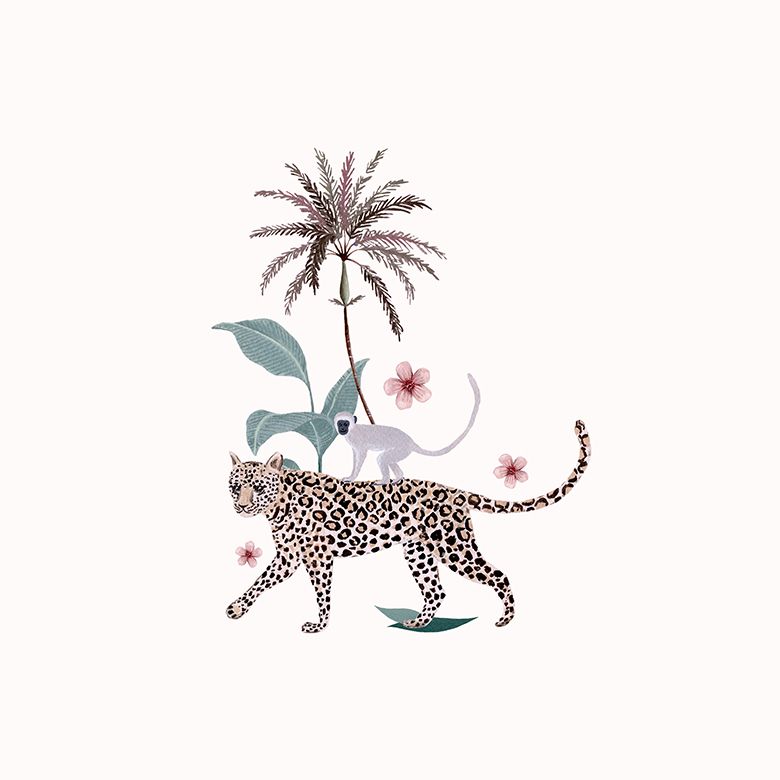 Botanische Illustration - Tiger