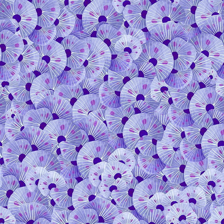 Korallenmuster - Violett