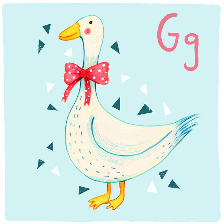Buchstabe G – Gans