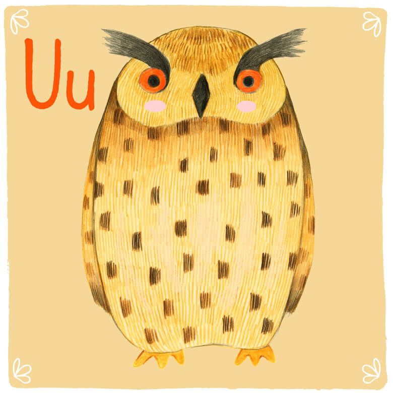 Buchstabe U – Uhu