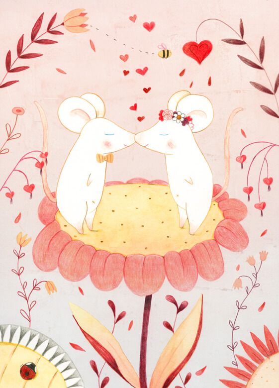 Valentinstagsmäuse