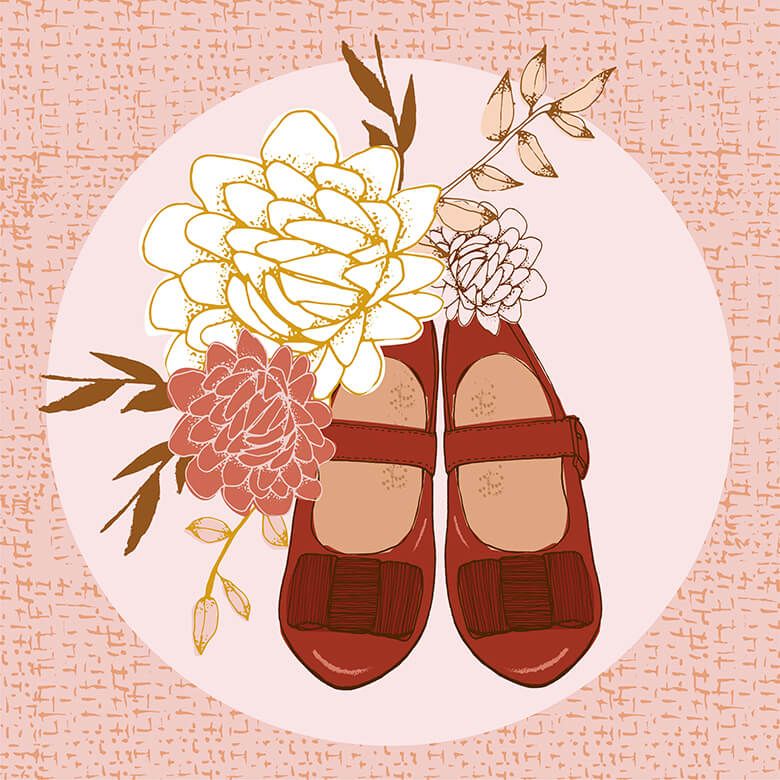 Rote Schuhe