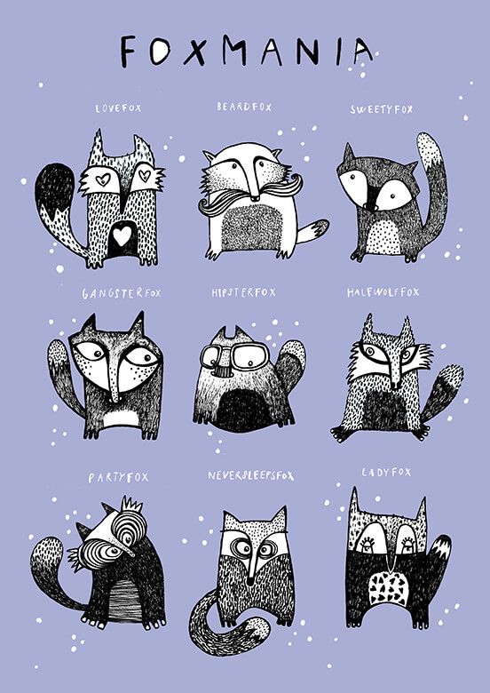 Foxmania - Violett