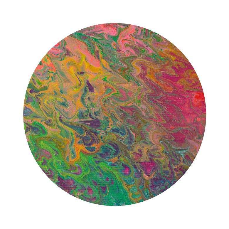 Rainbow Rain - rund