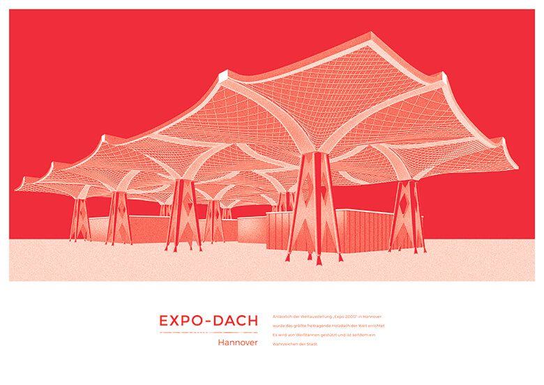 Architektur - Expo-Dach Hannover