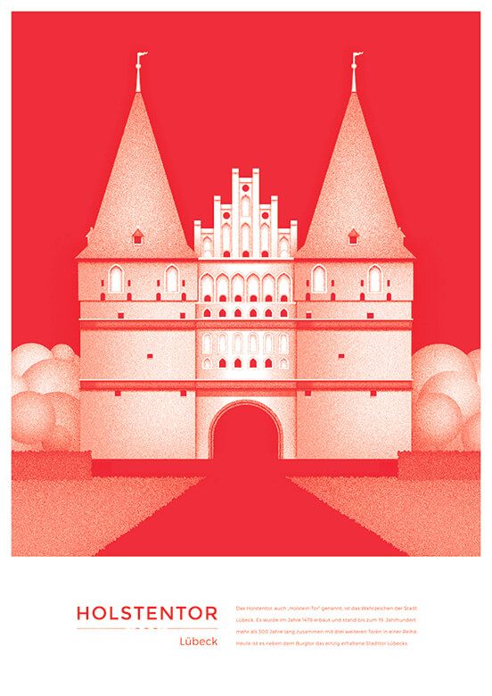 Architektur - Holstentor Lübeck