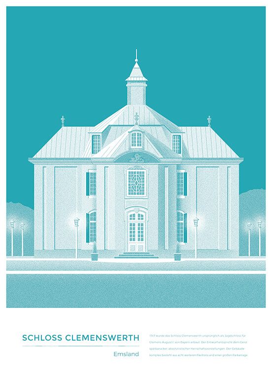 Architektur - Schloss Clemenswerth Emsland