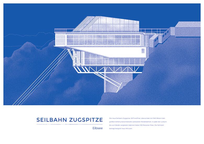 Architektur - Seilbahn Zugspitze Eibsee