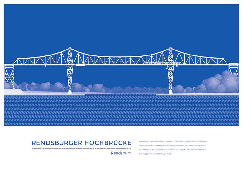 Architektur - Hochbrücke Rendsburg