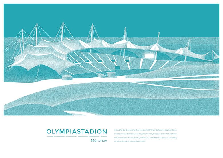 Architektur - Olympiastadion München