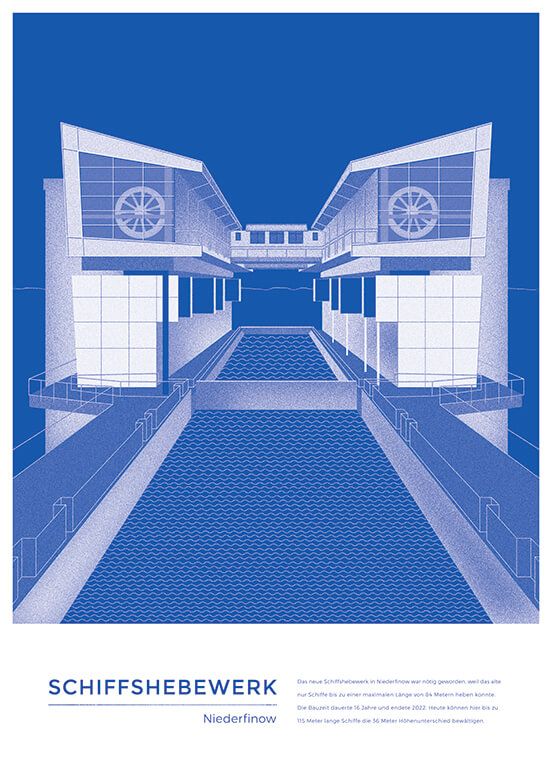 Architektur - Schiffshebewerk Niederfinow