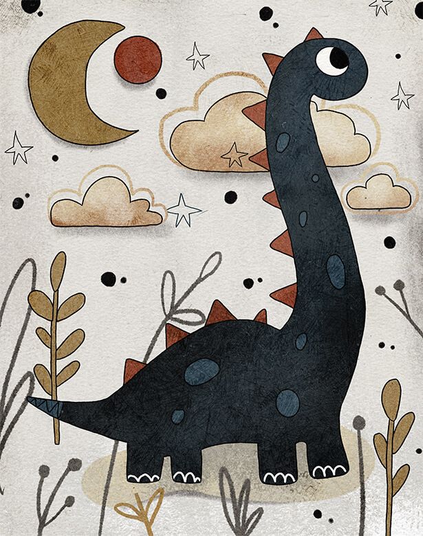 Langhals Dino