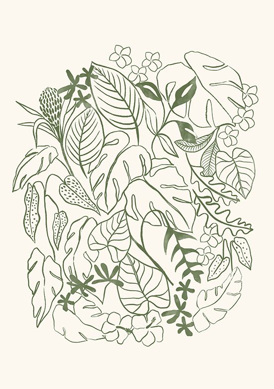 Tropisch - Olive