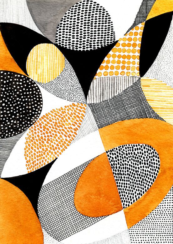 Mid Century Mordern - Gold
