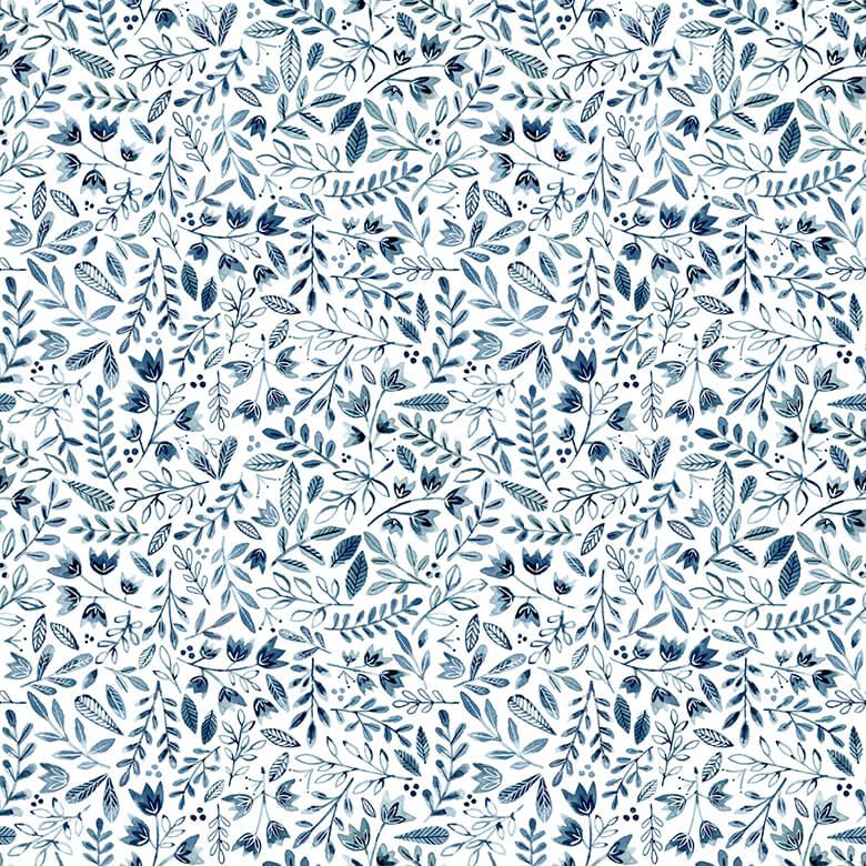 Blue Ditzy - Muster