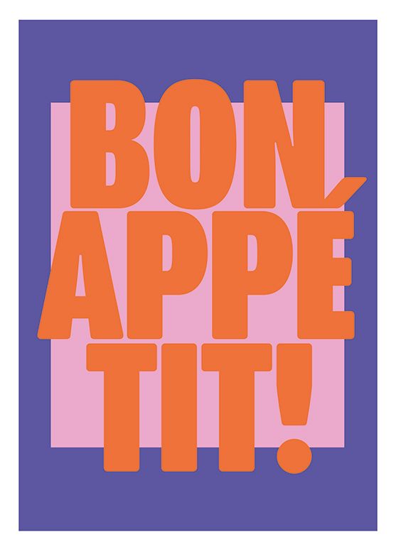 Bon Appétit - Lila