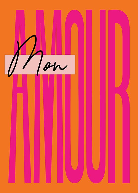 Mon Amour - Orange
